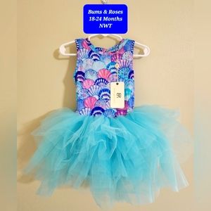Bums & Rose's Cute As Shell Bamboo Tulle Dress